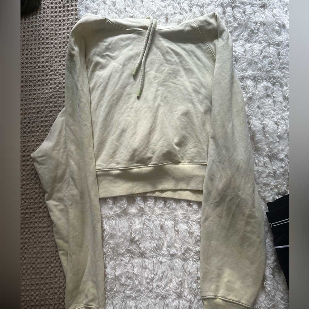 ALO hoodie butter yellow/green tie dye - Picture 1 of 2
